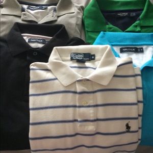 Men’s Medium Nautica and Polo Polos